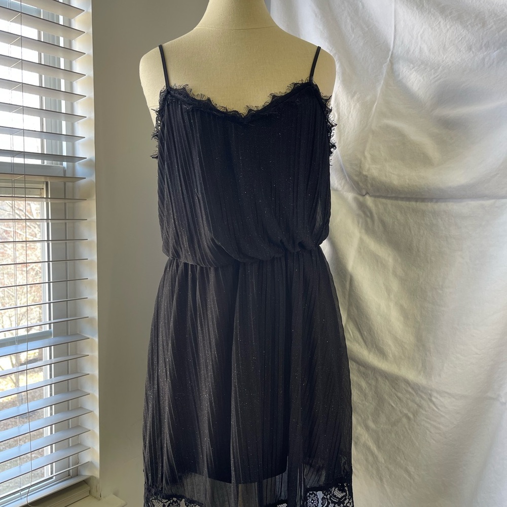 Fire Los Angeles Black Lace Dress